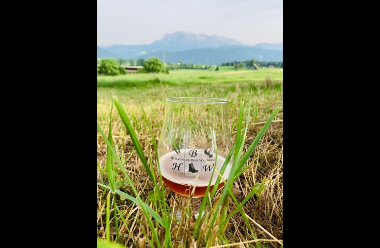 Ganz auf die Hellbühler Bierwanderung musste dieses Jahr nicht verzichtet werden. (Foto zvg)